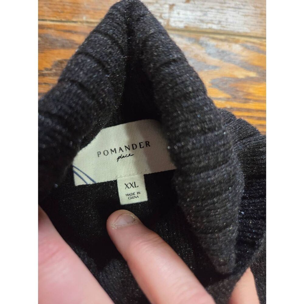 Tuckernuck Pomander Place Noir Vivianne Dress Turtleneck Sz XXL - Picture 3 of 5